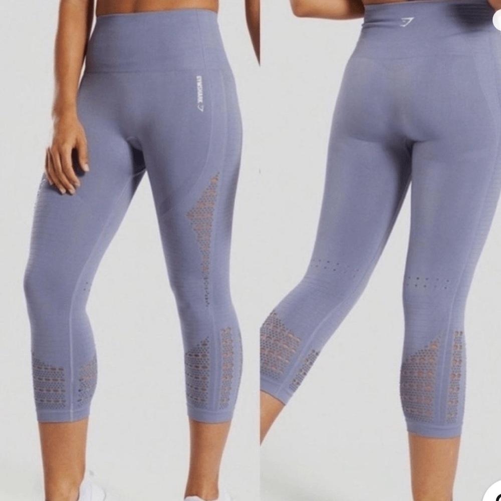 Gymshark Energy Seamless Cropped Leggings size S - Picture 1 of 5
